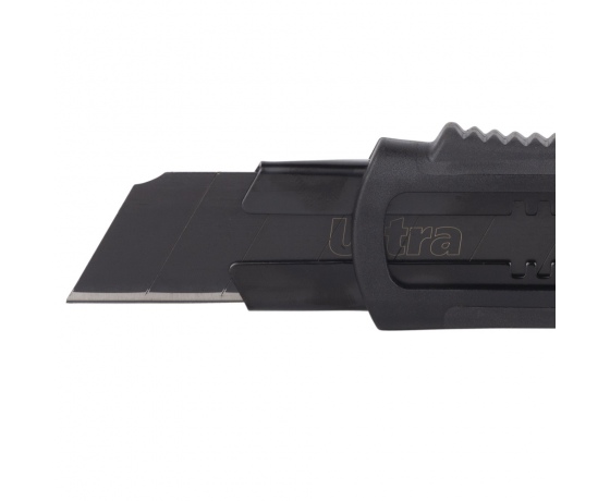 Фото 8 - Нож сегментный лезвие 25мм корпус ABS/TPR автоматический замок ULTRA