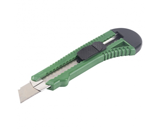 Фото 6 - Нож сегментный лезвие 18мм корпус пластиковый автоматический замок (усиленный) GRAD (8215355)