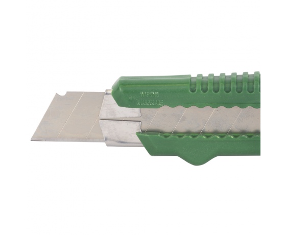 Фото 7 - Нож сегментный лезвие 18мм корпус пластиковый автоматический замок (усиленный) GRAD (8215355)