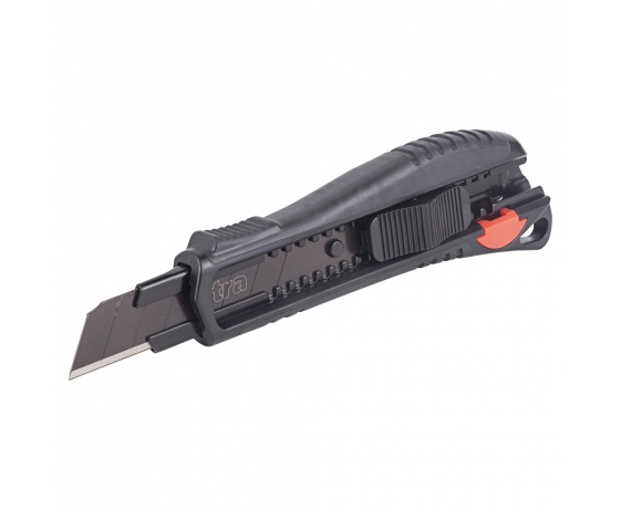 Фото 5 - Нож сегментный лезвие 18мм корпус ABS/TPR автоматический замок ULTRA (8210292)