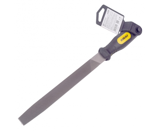 Фото 4 - Напильник плоский 200мм №2 двухкомпонентная рукоятка SIGMA (4406241)