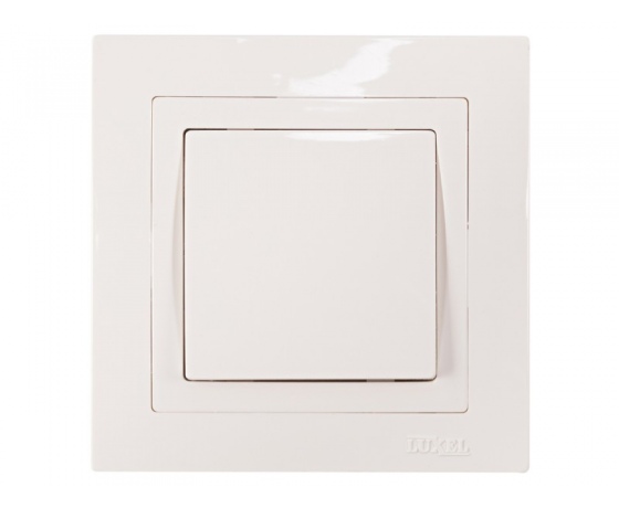 Фото 2 - Выключатель Luxel BRAVO (5002) белый