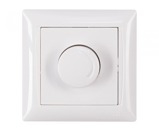 Фото 2 - Регулятор яркости света Luxel PRIMERA (3012) белый