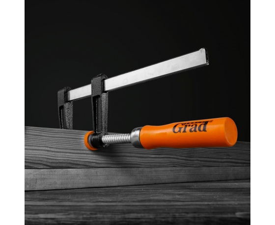 Фото 3 - Струбцина столярная тип F 150×50мм GRAD (4242615)