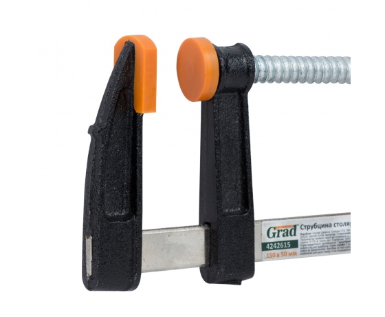 Фото 5 - Струбцина столярная тип F 150×50мм GRAD (4242615)
