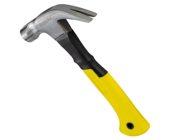 Фото 3 - Молоток-гвоздодер 225г фиберглассовая ручка (магнит) SIGMA (4315021)