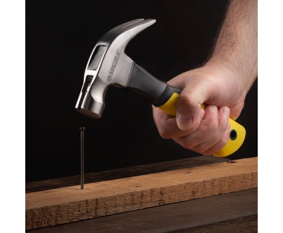 Фото 8 - Молоток-гвоздодер 225г фиберглассовая ручка (магнит) SIGMA (4315021)