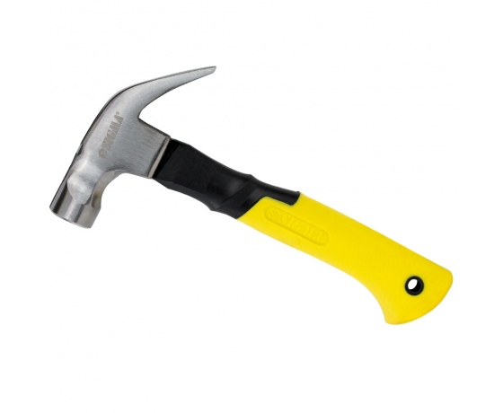 Фото 2 - Молоток-гвоздодер 225г фиберглассовая ручка (магнит) SIGMA (4315021)