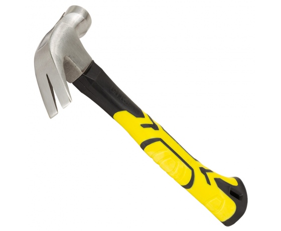 Фото 4 - Молоток-гвоздодер 225г фиберглассовая ручка SIGMA (4315031)