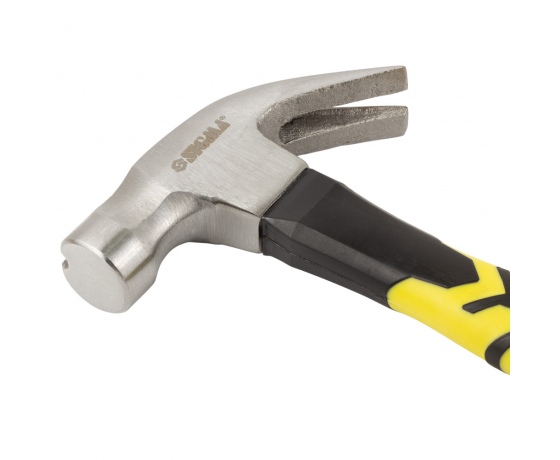 Фото 7 - Молоток-гвоздодер 225г фиберглассовая ручка SIGMA (4315031)