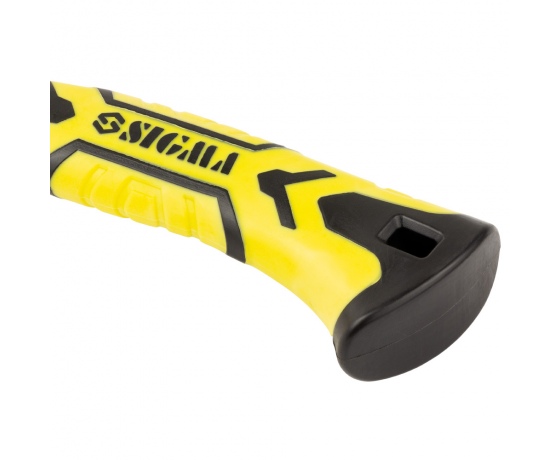 Фото 8 - Молоток-гвоздодер 225г фиберглассовая ручка SIGMA (4315031)