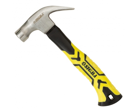Фото 2 - Молоток-гвоздодер 225г фиберглассовая ручка SIGMA (4315031)