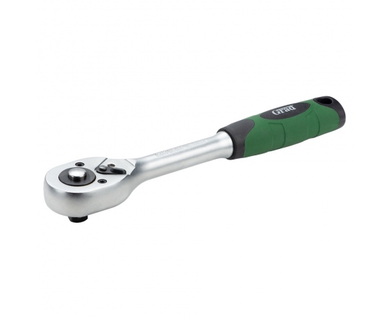 Фото 2 - Ключ-трещотка 3/8'' 200мм 45T GRAD (6050355)