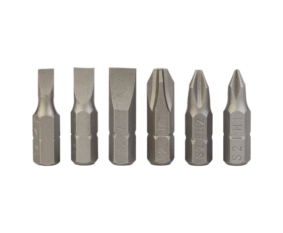 Фото 5 - Набор бит + адаптер 7шт S2 (пласт кейс) SIGMA (4013101)