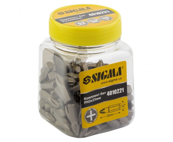 Фото 3 - Набор бит PН2×25мм 1/4