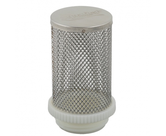 Фото 2 - Фильтр донный к обратному клапану 1” (нерж. сталь/технополимер) AQUATICA (779639)