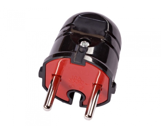 Фото 2 - Вилка Luxel без заземления (1101)