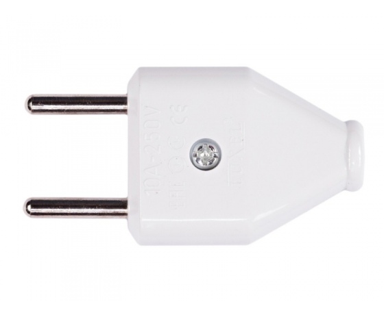 Фото 2 - Вилка Luxel плоская без заземления (1006)