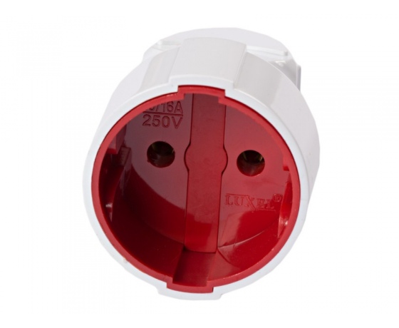 Фото 4 - Штепсельное гнездо Luxel без заземления (1004)