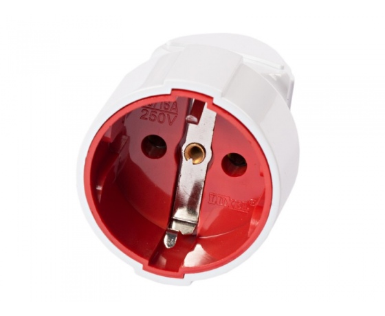 Фото 3 - Штепсельное гнездо Luxel с заземлением (1003)