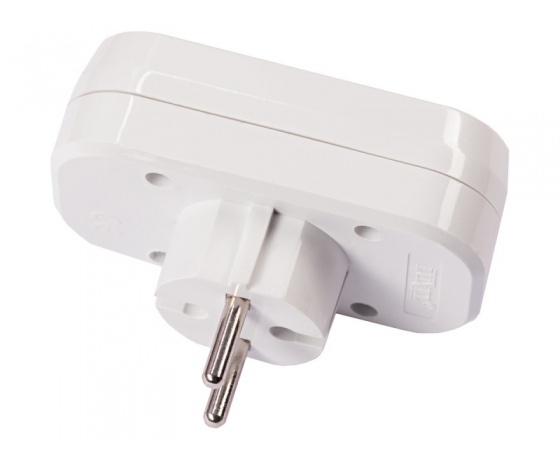 Фото 4 - Двойник Luxel вертикальный с заземлением (1016)