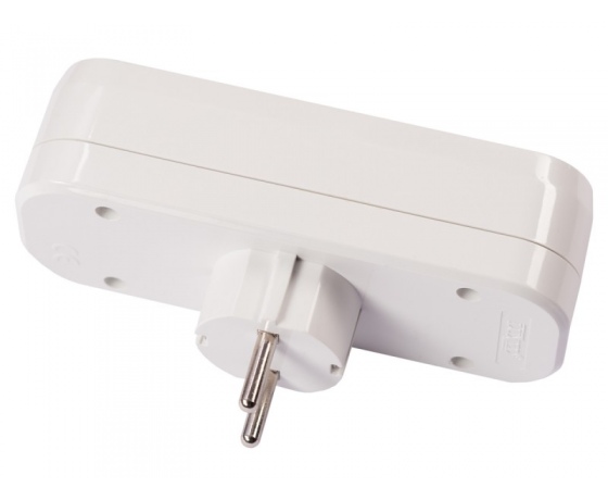 Фото 3 - Тройник Luxel вертикальный с заземлением (1018)