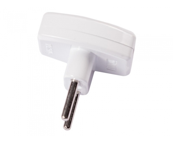 Фото 3 - Тройник Luxel плоский белый (1012)