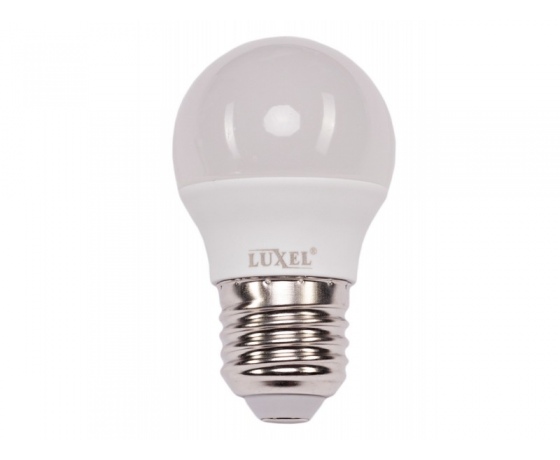 Фото 2 - Светодиодная лампа Luxel G45 7W 220V E27 (050-N 7W)