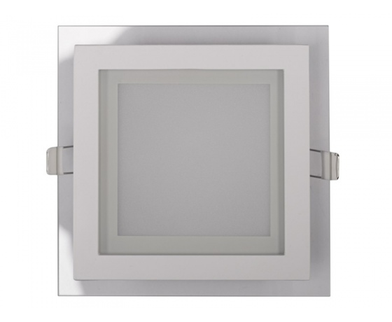 Фото 2 - LED-панель Luxel со стеклянным декором 100х100х30мм 220-240V 6W IP20 (DLSG-6N 6W)
