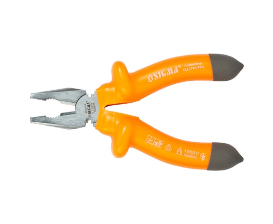 Фото 4 - Плоскогубцы диэлектрические 160мм 1000В SIGMA (4344161)