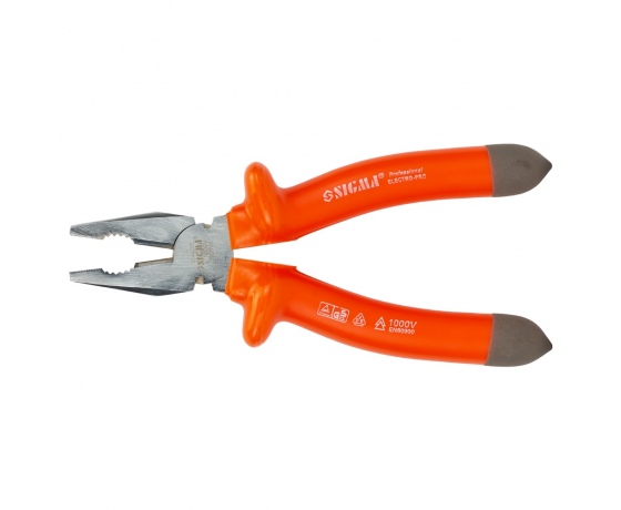Фото 3 - Плоскогубцы диэлектрические 200мм 1000В SIGMA (4344201)