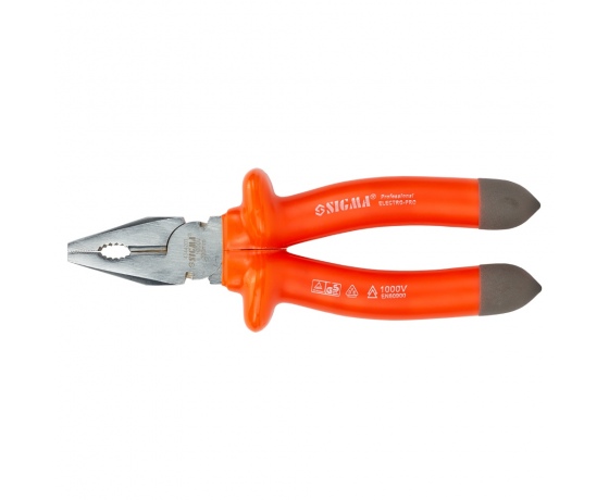 Фото 2 - Плоскогубцы диэлектрические 200мм 1000В SIGMA (4344201)