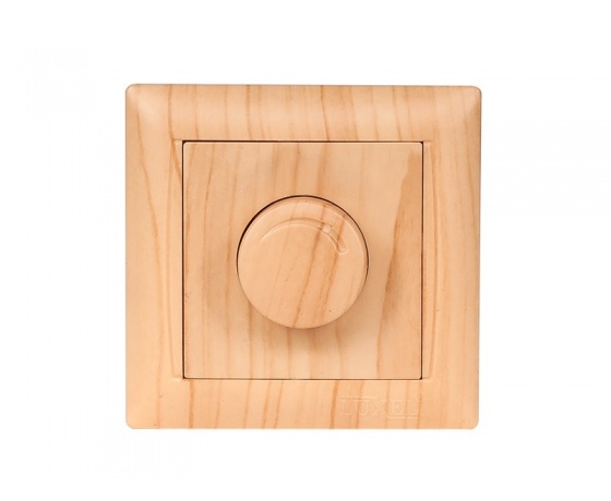 Фото 2 - Регулятор яркости света Luxel PRIMERA (3812) сосна