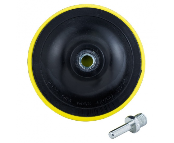 Фото 3 - Диск шлифовальный мягкий Ø125мм с липучкой Ø125мм SIGMA (9182151)