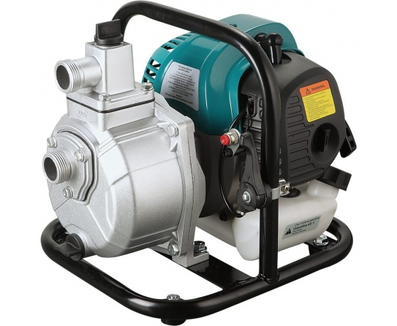 Фото 2 - Мотопомпа 1.6л.с. Hmax 35м Qmax 15м³/ч (2-х тактный) LEO (772505)