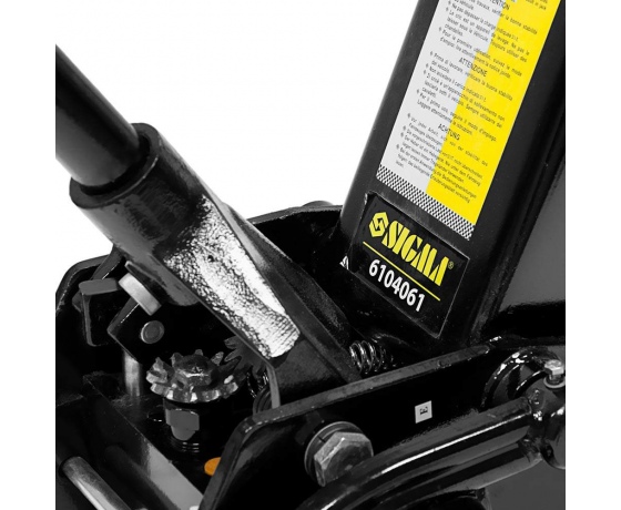 Фото 6 - Домкрат гидравлический подкатной 3.5т H 145-500мм SIGMA (6104061)