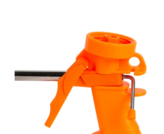 Фото 9 - Пистолет для полиуретановой пены пластиковый корпус GRAD (2722225)