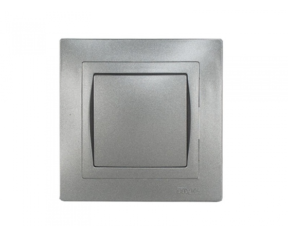 Фото 2 - Выключатель Luxel BRAVO (5702) графитовый