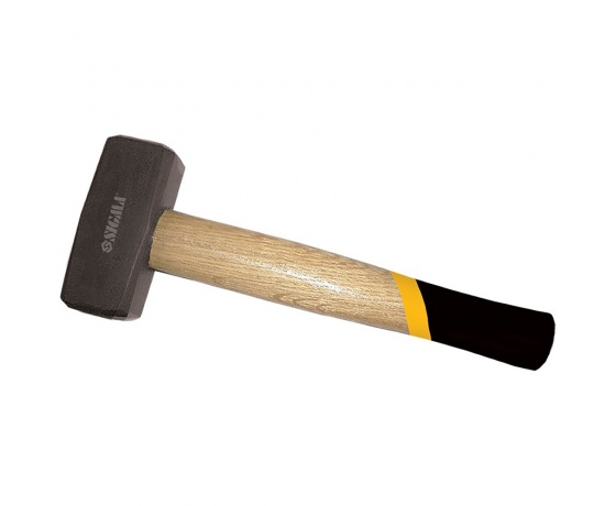 Фото 2 - Кувалда 2000г деревянная ручка (дуб) SIGMA (4311361)