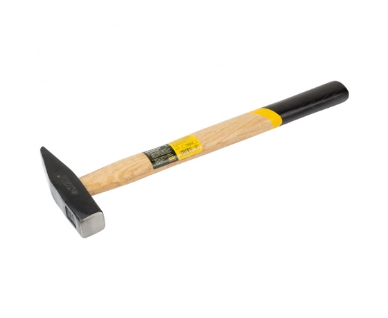 Фото 3 - Молоток 300г слесарный деревянная ручка (дуб) SIGMA (4316331)