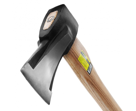 Фото 3 - Топор колун 1200г деревянная ручка (ясень) SIGMA (4322341)