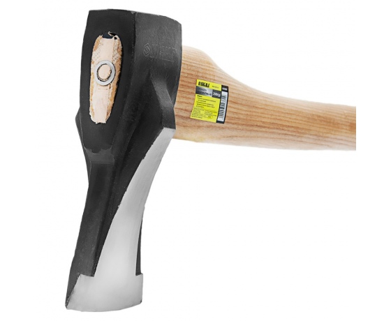 Фото 2 - Топор колун 1200г деревянная ручка (ясень) SIGMA (4322341)