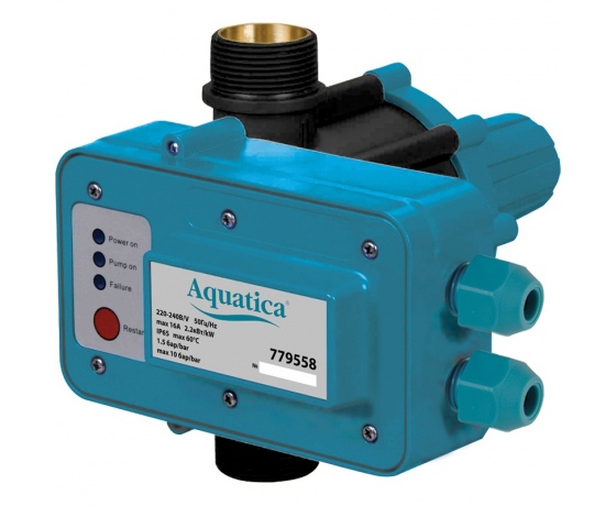 Фото 2 - Контроллер давления электронный 2.2кВт Ø1 1/4