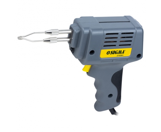 Фото 4 - Паяльник импульсный 200Вт + аксессуары 5шт кейс SIGMA (2742061)