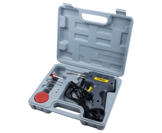 Фото 2 - Паяльник импульсный 200Вт + аксессуары 5шт кейс SIGMA (2742061)
