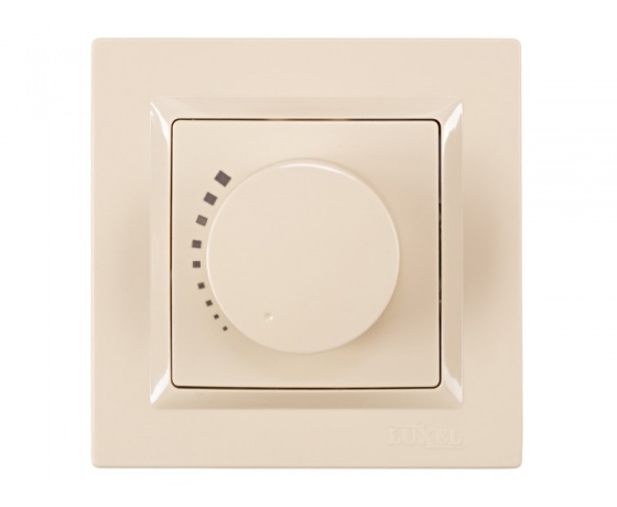 Фото 2 - Регулятор яркости света Luxel JAZZ (9312) кремовый
