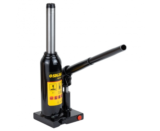 Фото 5 - Домкрат гидравлический бутылочный 2т H 180-333мм SIGMA (6101021)