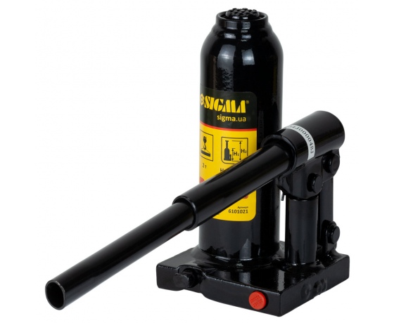 Фото 7 - Домкрат гидравлический бутылочный 2т H 180-333мм SIGMA (6101021)