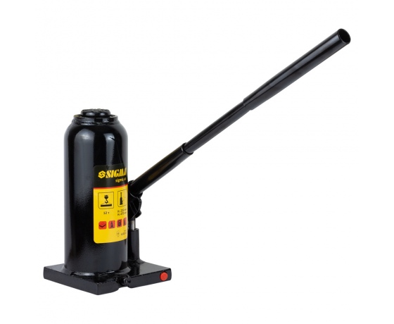 Фото 4 - Домкрат гидравлический бутылочный 12т H 230-465мм SIGMA (6101121)