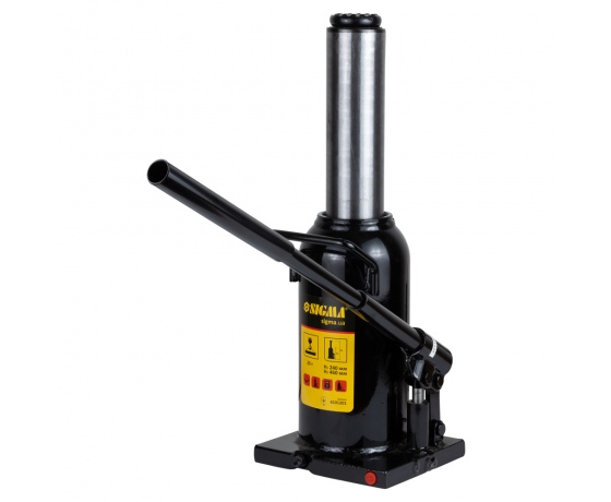 Фото 5 - Домкрат гидравлический бутылочный 20т H 242-452мм SIGMA (6101201)